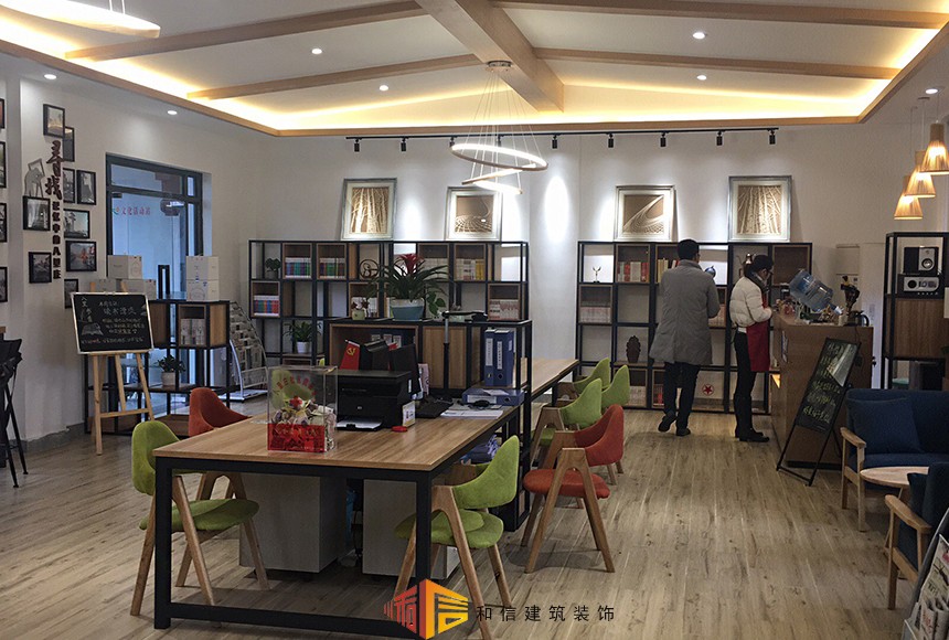 成都八里莊社區辦公室裝修設計