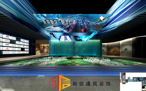 天府新區規劃展廳設計裝修 天府新區規劃展廳設計裝修