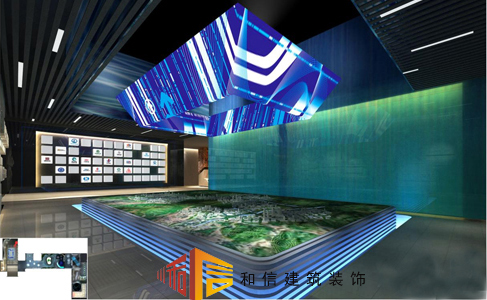 天府新區規劃展廳設計裝修 天府新區規劃展廳設計裝修