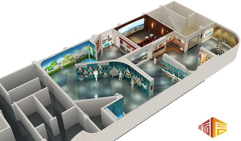 石化展廳設計裝修 石化展廳設計裝修