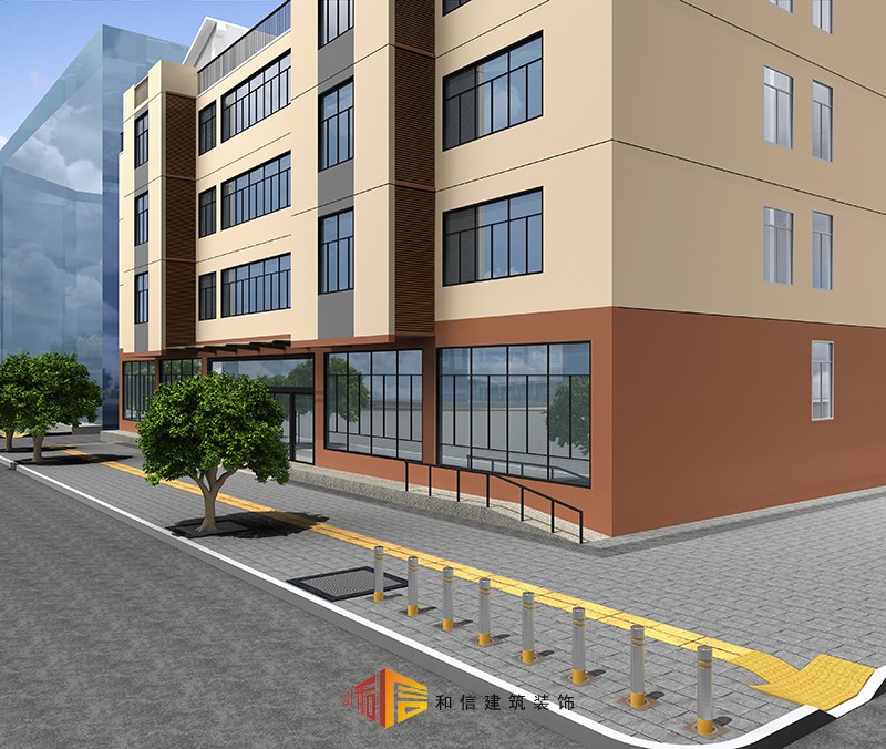 紅光合興社區(qū)內(nèi)廣場及人行道設計效果圖