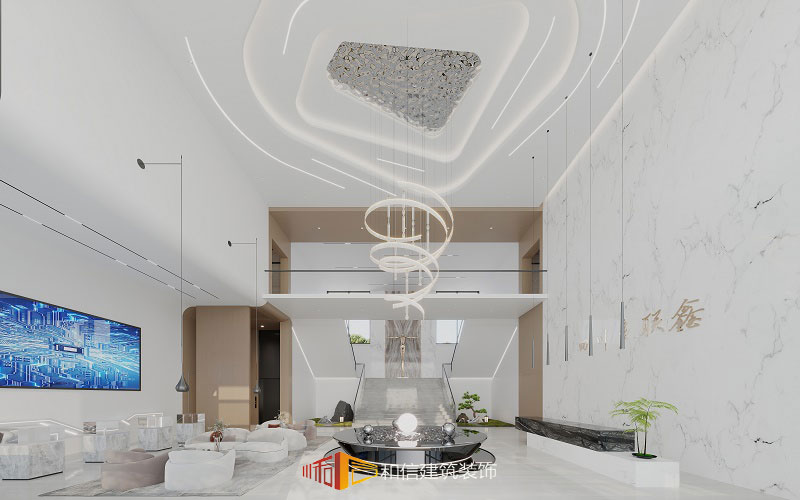 科技辦公室前廳設計 科技辦公室前廳設計